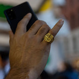 Compass Ring - Gold - Luxsy Jewels