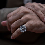 Compass Ring - Silver - Luxsy Jewels