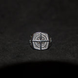 Compass Ring - Silver - Luxsy Jewels