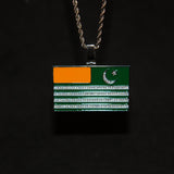 Kashmir Flag Pendant - Luxsy Jewels