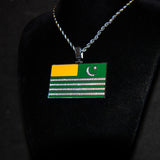 Kashmir Flag Pendant - Luxsy Jewels