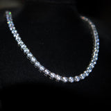 Luxsy 5mm Tennis Chain - White Gold - Luxsy Jewels