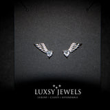 Luxsy Angel Wings Earring - 925 Silver - Luxsy Jewels