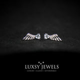 Luxsy Angel Wings Earring - 925 Silver - Luxsy Jewels
