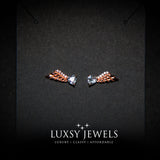 Luxsy Angel Wings Earring - Rose Gold - Luxsy Jewels