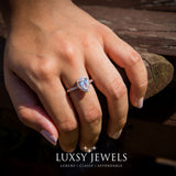Luxsy Ariana Ring - 925 Silver - Luxsy Jewels