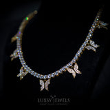 Luxsy Butterfly Choker - 18K Gold - Luxsy Jewels