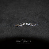 Luxsy Climber Earrings - 925 Silver - Luxsy Jewels