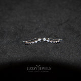 Luxsy Climber Earrings - 925 Silver - Luxsy Jewels