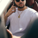 Luxsy Compass Chain - Gold - Luxsy Jewels