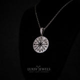 Luxsy Compass Chain - White Gold - Luxsy Jewels