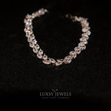 Luxsy Feuille Bracelet - Silver - Luxsy Jewels