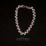 Luxsy Feuille Bracelet - Silver - Luxsy Jewels