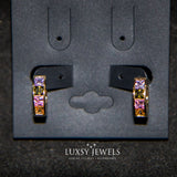 Luxsy Hadid Earrings - Multicolour Stones - Luxsy Jewels