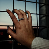 Luxsy London Eternity Ring - 925 Silver - Luxsy Jewels