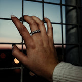 Luxsy London Eternity Ring - 925 Silver - Luxsy Jewels