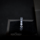 Luxsy London Eternity Ring - 925 Silver - Luxsy Jewels