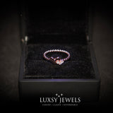 Luxsy Sofia Ring - 925 Silver - Luxsy Jewels