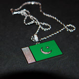 Pakistan Flag Pendant - Luxsy Jewels
