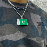 Pakistan Flag Pendant - Luxsy Jewels