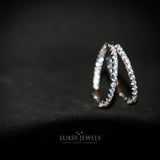 Parissa Earrings - Silver - Luxsy Jewels