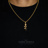 Rose Necklace - Gold - Luxsy Jewels