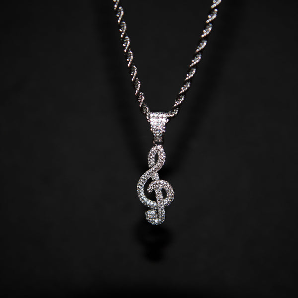 Luxsy Musical Clef Pendant - Luxsy Jewels