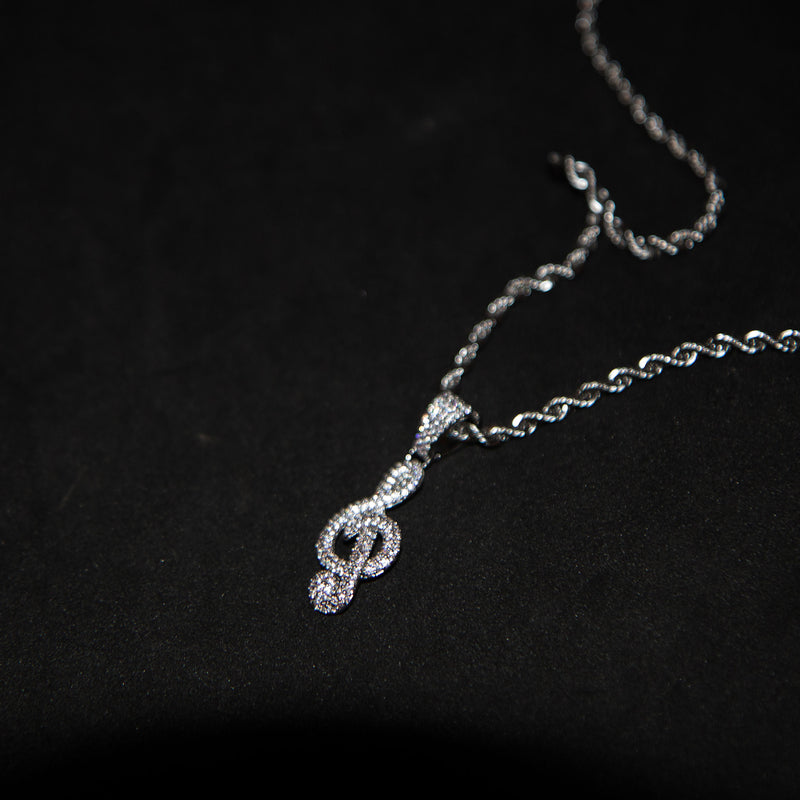 Luxsy Musical Clef Pendant - Luxsy Jewels