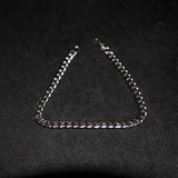 5mm Miami Cuban Bracelet - Silver - Luxsy Jewels