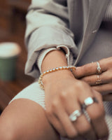 5mm Tennis Bracelet - Gold - Luxsy Jewels