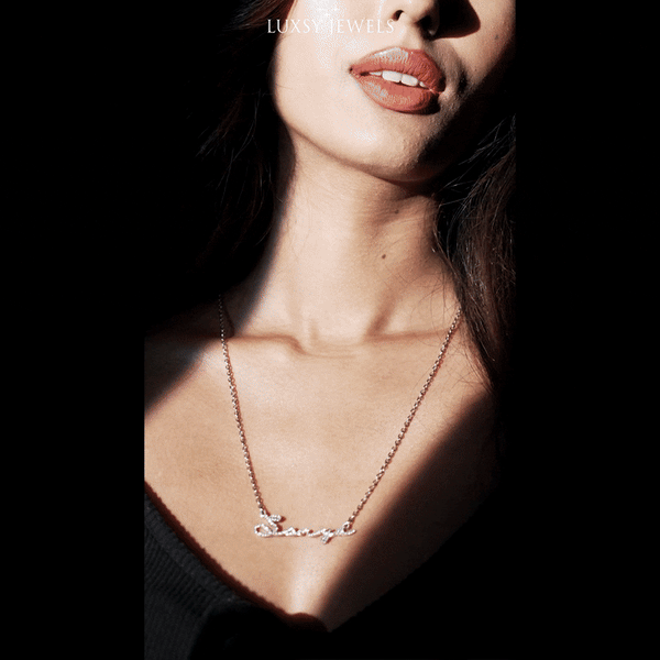 Iced Name Necklace - Luxsy Jewels