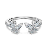 Butterfly Ring - Moisannite - Luxsy Jewels