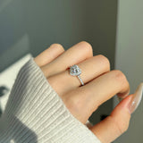 Forever Heart Ring - Moissanite