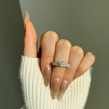 Eternal Heart Ring - Moissanite