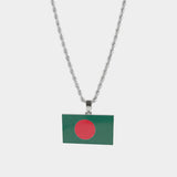 Bangladesh Flag Pendant - Luxsy Jewels