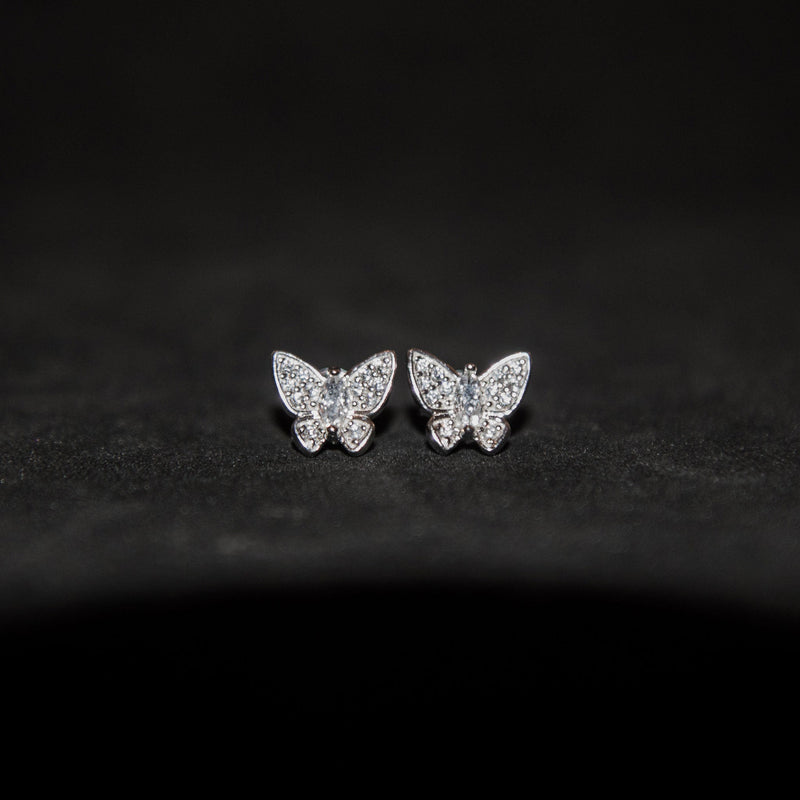Butterfly Earrings - 925 Silver - Luxsy Jewels