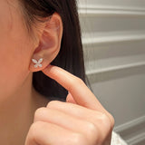 Butterfly Marquise Studs - Moissanite - Luxsy Jewels