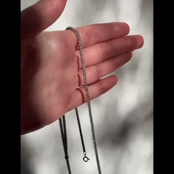 Luxsy Leah Choker Necklace - 925 Silver - Luxsy Jewels