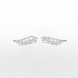 Climber Earrings - 925 Silver - Luxsy Jewels