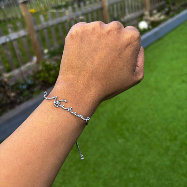 Custom Iced Name Bracelet - Luxsy Jewels