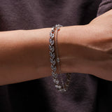 Feuille Bracelet - Silver - Luxsy Jewels
