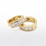 Hadid Earrings - White Stones - Luxsy Jewels
