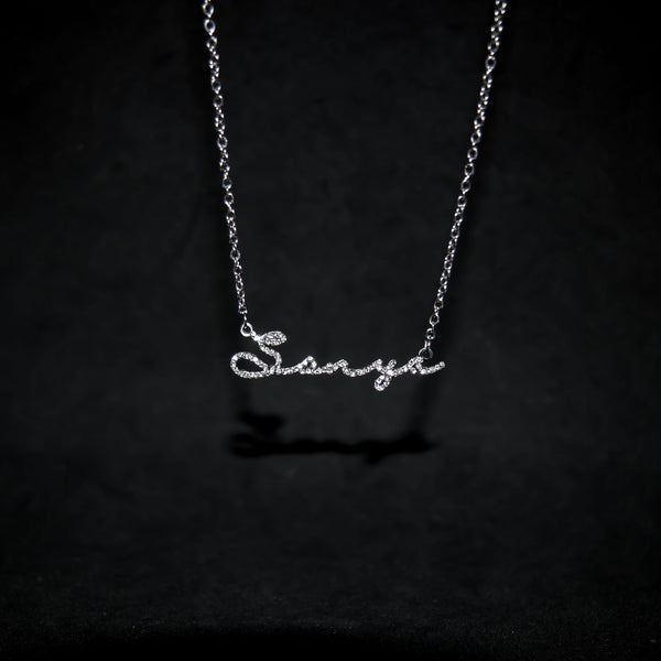 Iced Name Necklace - Luxsy Jewels