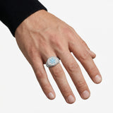 Iced Snowflake Ring - White Gold - Luxsy Jewels