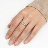 Infinity Ring - 925 Silver - Luxsy Jewels