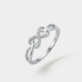 Infinity Ring - 925 Silver - Luxsy Jewels