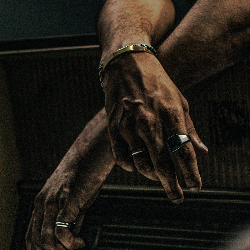 Jeddah Onyx Ring - Luxsy Jewels