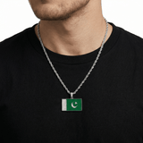 Pakistan Flag Pendant - Luxsy Jewels
