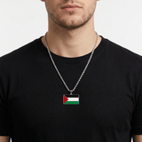 Palestine Flag Pendant - Luxsy Jewels