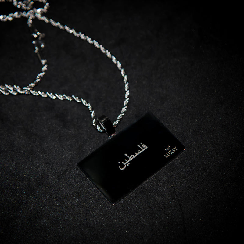 Palestine Flag Pendant - Luxsy Jewels